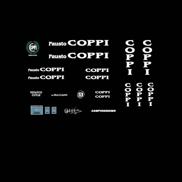 Coppi SET 30-Bicycle Decals