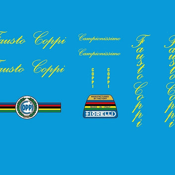 Coppi SET 3-Bicycle Decals
