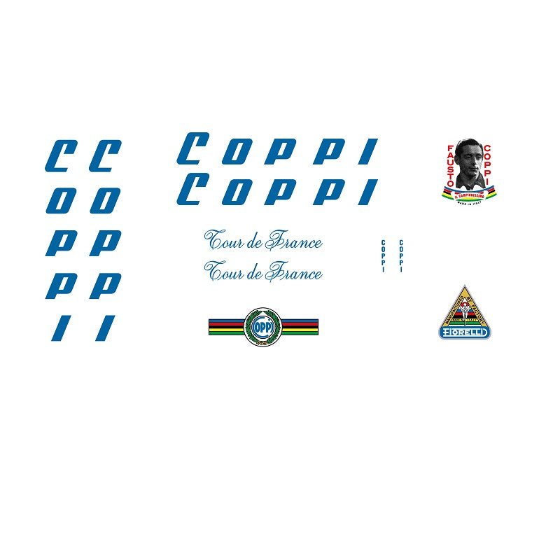 Coppi SET 40-Bicycle Decals
