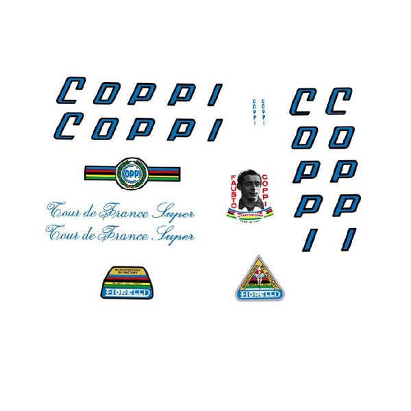 Coppi SET 42-Bicycle Decals