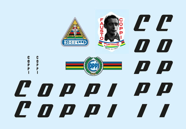 Coppi SET 4-Bicycle Decals