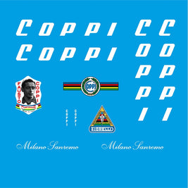 Coppi Set 780-Bicycle Decals