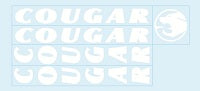 Cougar  Bicycle Decals / Stickers
