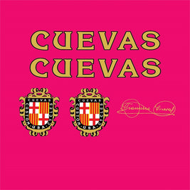 Cuevas Set 100-Bicycle Decals