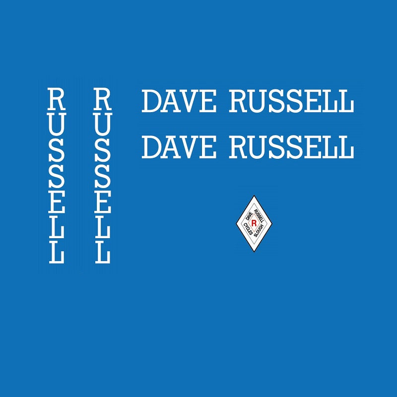 Dave Russell 02-Bicycle Decals