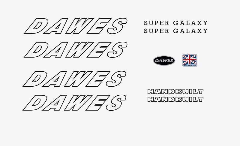 Dawes SET 11-Bicycle Decals