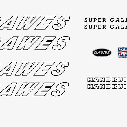 Dawes SET 11-Bicycle Decals