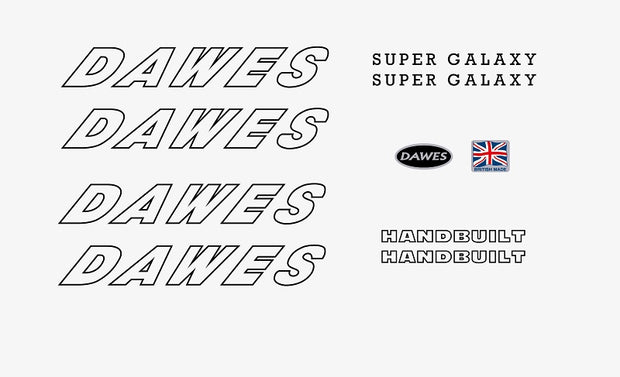 Dawes SET 11-Bicycle Decals