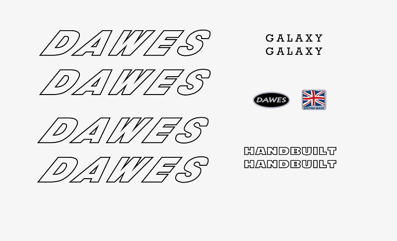 Dawes SET 12-Bicycle Decals