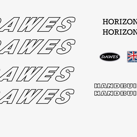 Dawes SET 13-Bicycle Decals