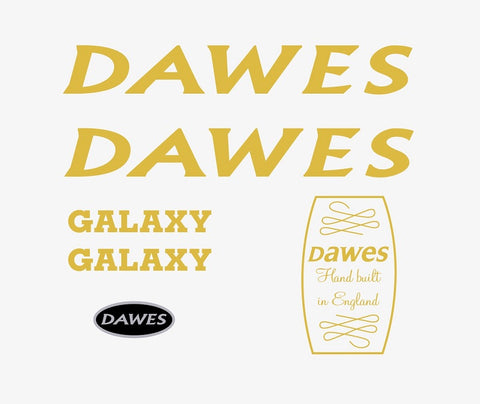Dawes Bicycle Transfers / Decals / Stickers