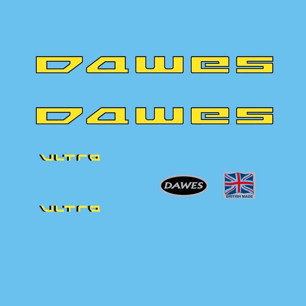 Dawes Set 2000-Bicycle Decals