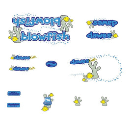 Dawes SET 2090-Bicycle Decals