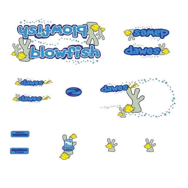 Dawes SET 2090-Bicycle Decals