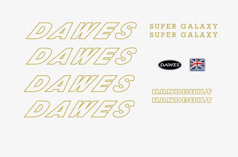 Dawes SET 6-Bicycle Decals