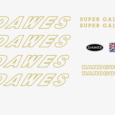 Dawes SET 6-Bicycle Decals