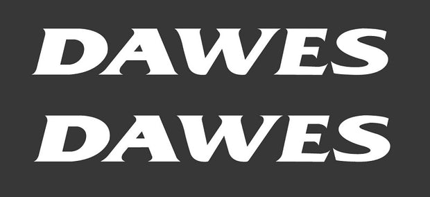 Dawes SET 7-Bicycle Decals