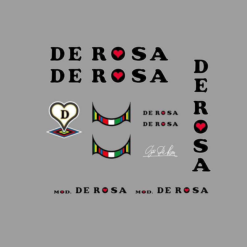 De Rosa Set 100-Bicycle Decals