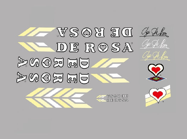 De Rosa Set 11-Bicycle Decals