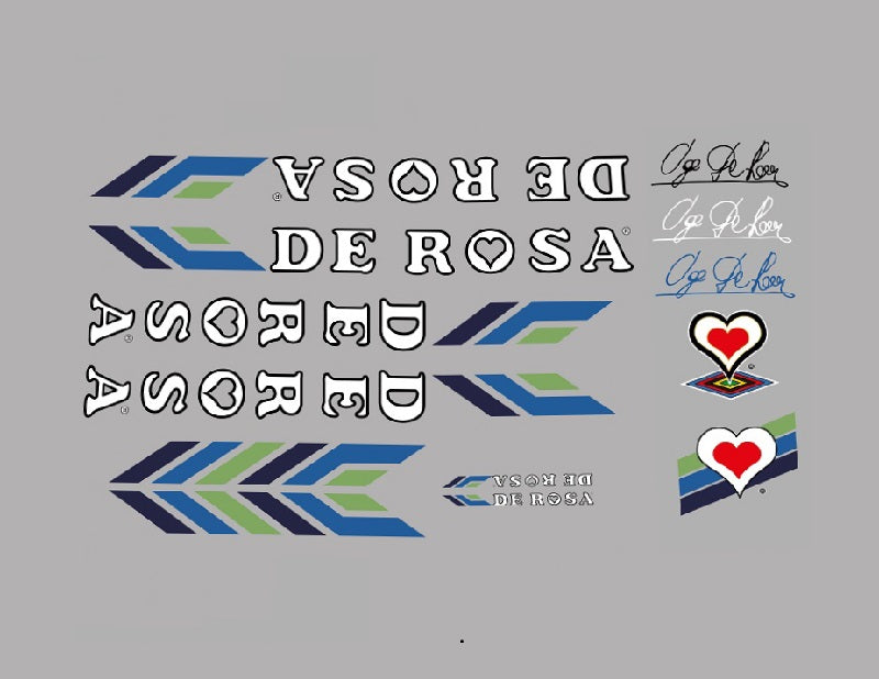 De Rosa Set 13-Bicycle Decals
