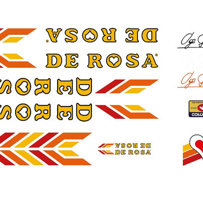 De Rosa Set 140-Bicycle Decals