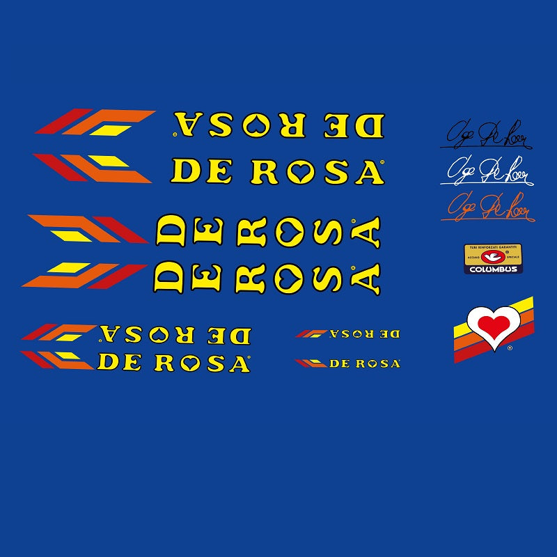 De Rosa Set 142-Bicycle Decals