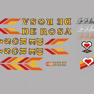De Rosa Set 14-Bicycle Decals