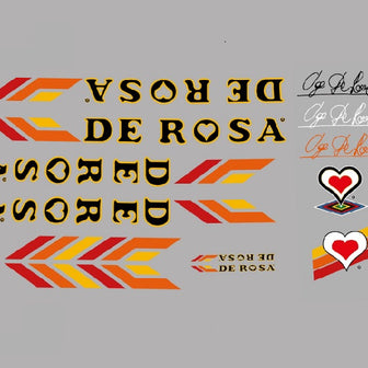 De Rosa Set 15-Bicycle Decals