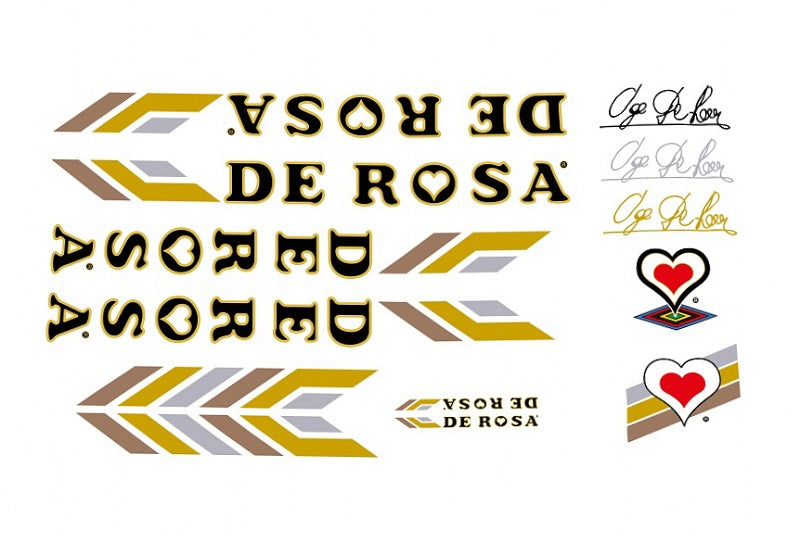 De Rosa Set 16-Bicycle Decals