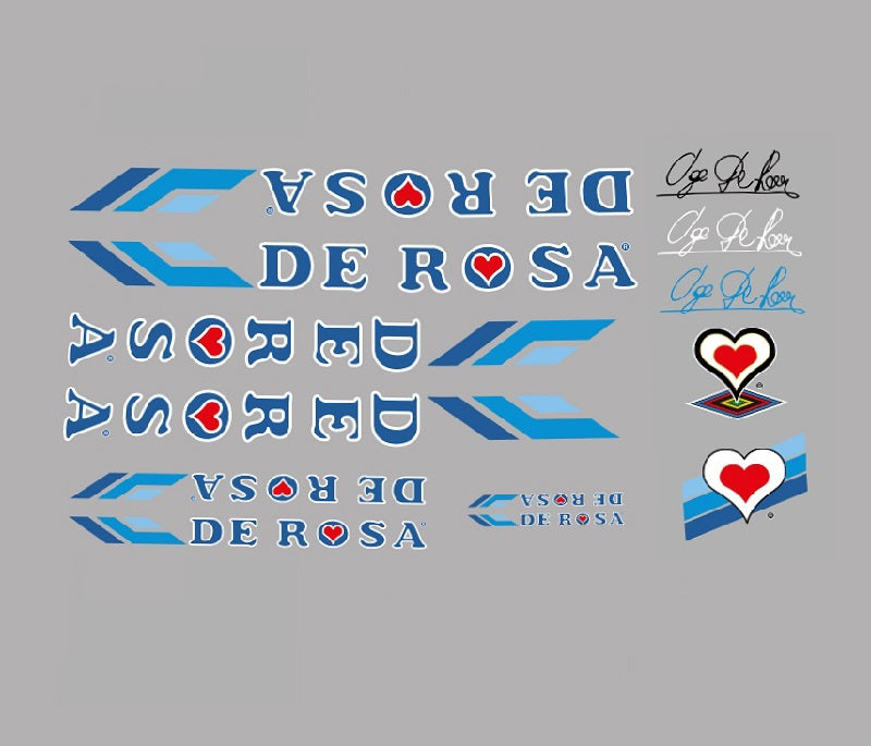 De Rosa Set 17-Bicycle Decals