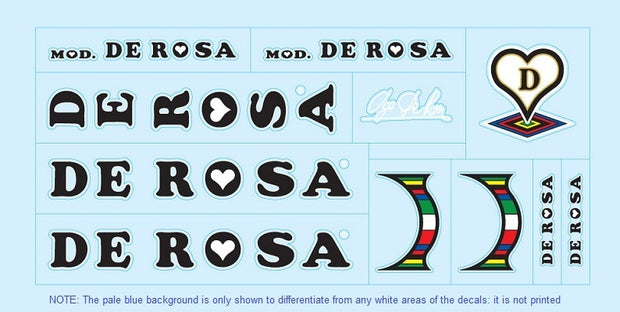 De Rosa Set 1-Bicycle Decals