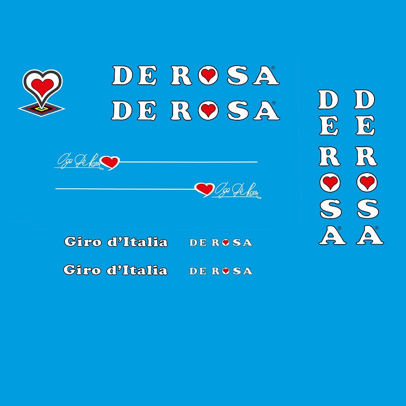De Rosa Set 500-Bicycle Decals