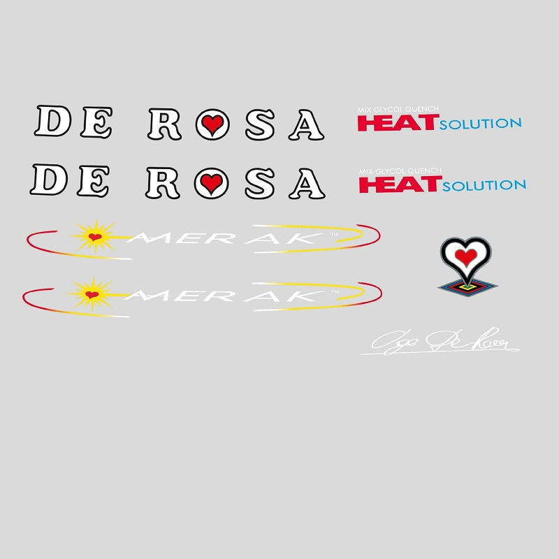 De Rosa Set 600-Bicycle Decals