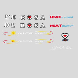 De Rosa Set 600-Bicycle Decals