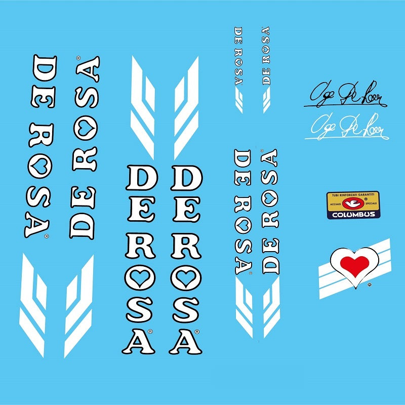 De Rosa Set 800-Bicycle Decals