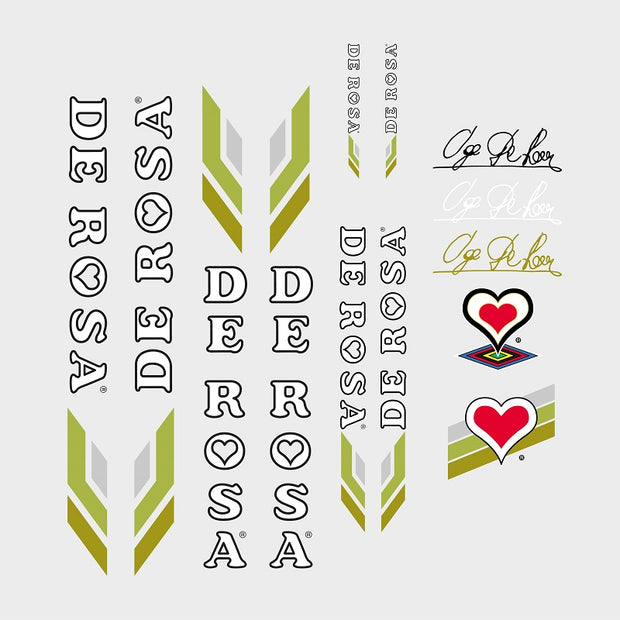 De Rosa Set 830-Bicycle Decals