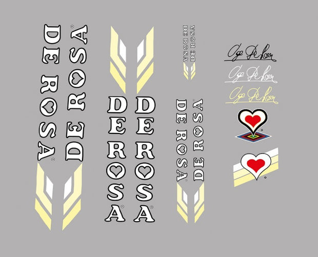 De Rosa Set 8-Bicycle Decals
