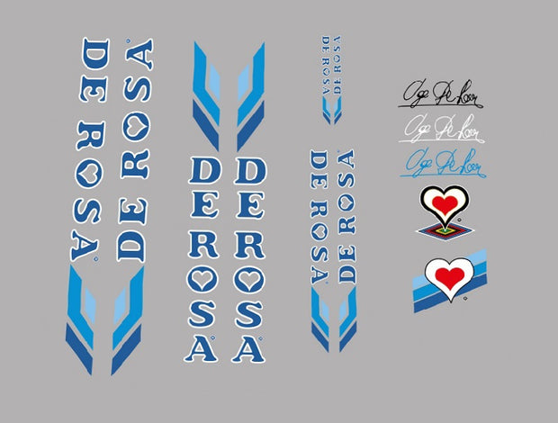 De Rosa Set 9-Bicycle Decals