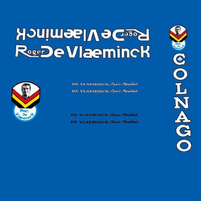 Roger de Vlaeminck Colnago Bicycle Decals