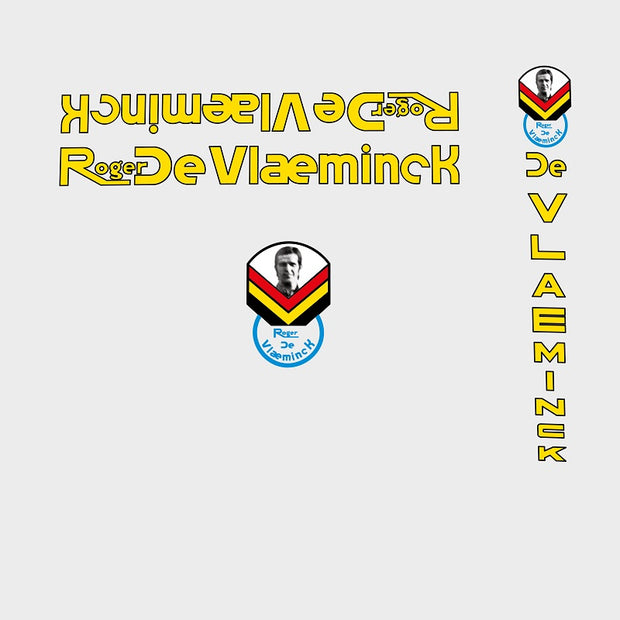 De Vlaeminck Set 900-Bicycle Decals