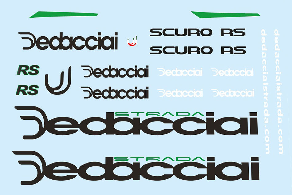 Dedacciai Set 1-Bicycle Decals
