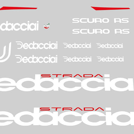 Dedacciai Set 4-Bicycle Decals