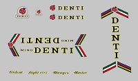 Denti Set 102-Bicycle Decals