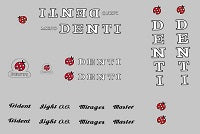Denti Set 200-Bicycle Decals