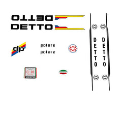 Detto Pietro Set 101-Bicycle Decals