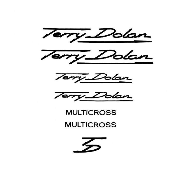 Dolan Set 10-Bicycle Decals