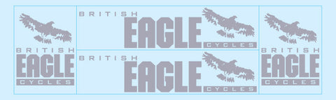 British Eagle Bicycle Transfers / Decals / Stickers