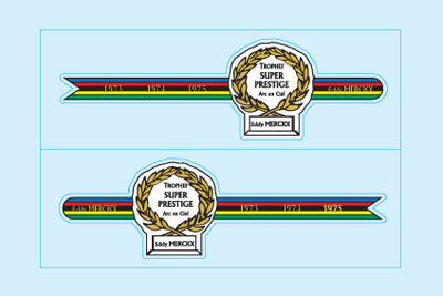 Eddy Merckx SET 3-Bicycle Decals
