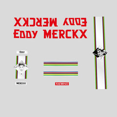 Eddy Mercx Faema Faemino Bicyce Decals