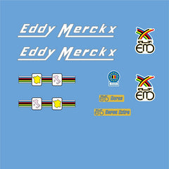Eddy Merckx Corsa Extra decals 1980s - White
